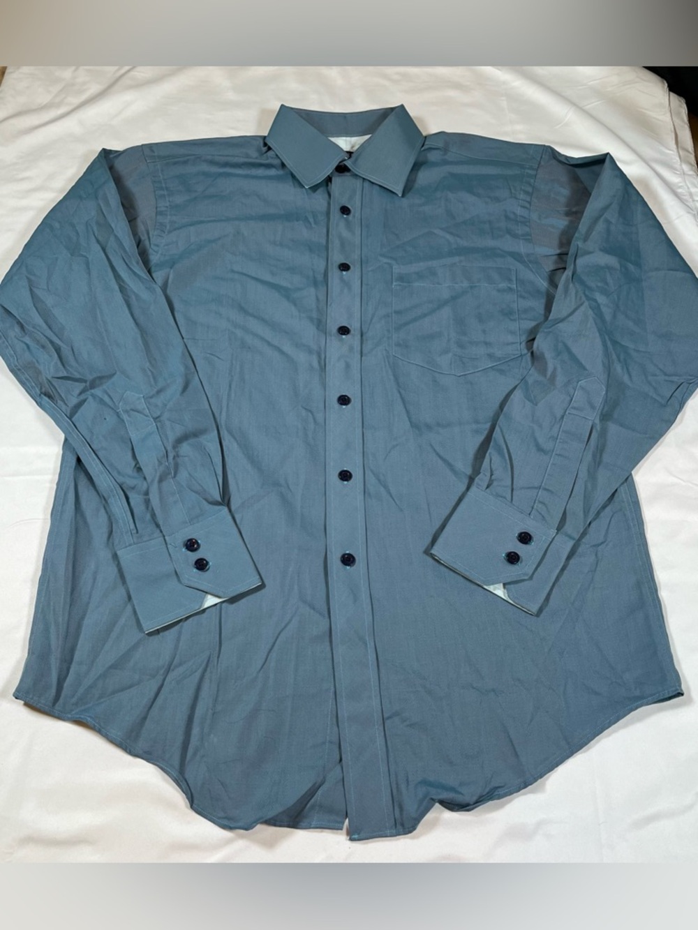 Ted Baker‎ Light Blue Mens Dress Shirt Button Up Size 15 1/2